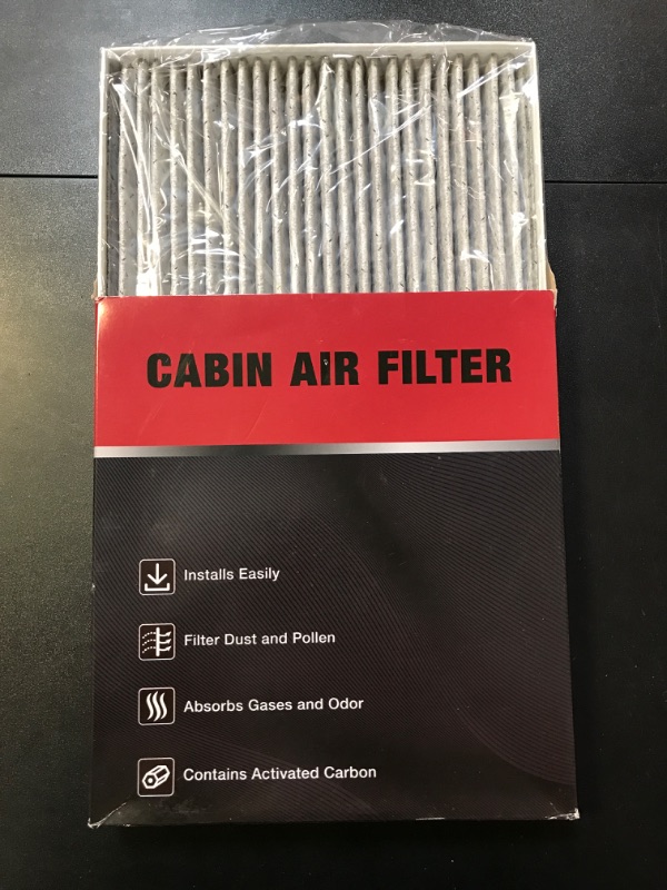 Photo 2 of BDFHYK CF12160 Cabin Air Filter w/Activated Carbon Replacement for Tucson, Veloster N, Kona, Venue, Veloster, Kona N, Sportage, Soul, Seltos, Soul EV