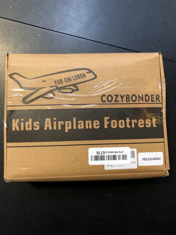 Photo 3 of COZYBONDER Toddler Airplane Bed, Kids Airplane Seat Extender Travel Bed, Kids Airplane Travel Essentials, Airplane Must Have for Toddlers, Baby Portable Plane Bed for Flights