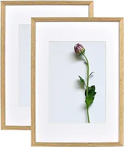 Photo 1 of 2 Pack - A3 Picture Frames - Oak - 11.7" x 16.5"