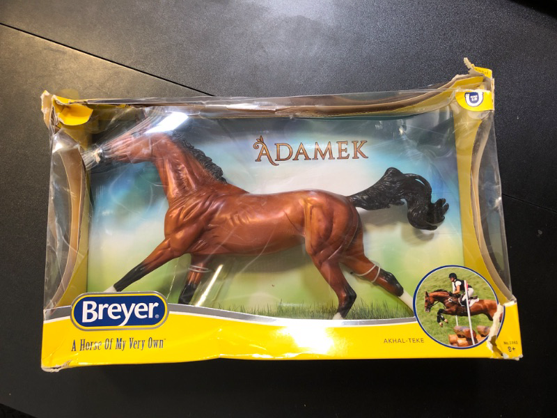 Photo 2 of Breyer Adamek Akhal-Teke Horse Figure 1861, Brown, 00