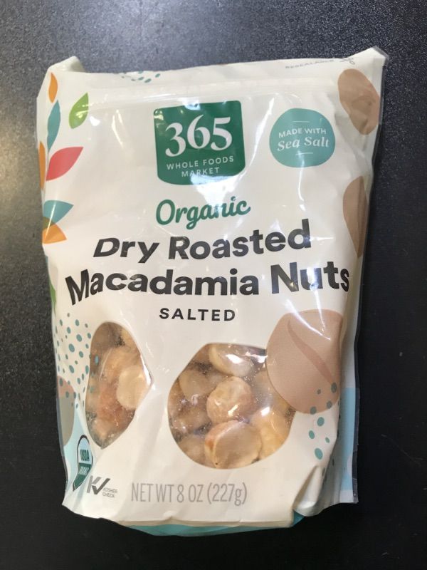 Photo 2 of 365 by Whole Foods Market, Organic Macadamia Nuts, 8 Ounce