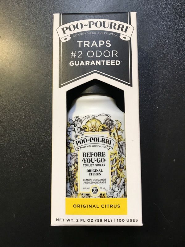 Photo 2 of Poo-Pourri Before-You-Go Toilet Spray - 2 fl oz Bottle - Original Citrus Scent - 1 Count