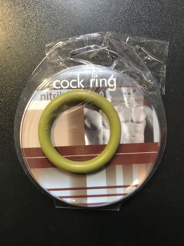 Photo 2 of *** FINAL SALE / NO REFUNDS *** Cock Ring - Nitrile - 1.25" - Military Green *** FINAL SALE / NO REFUNDS***