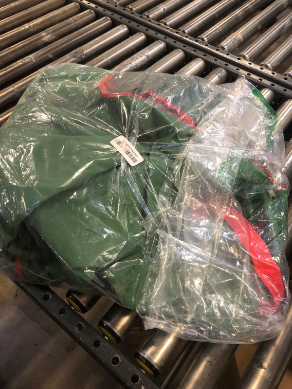 Photo 1 of Handy Laundry Rolling Tree Storage Bag - For 9-Foot Artificial Christmas Holiday Tree. Zippered Bag, Carry Handles and Wheels for Easy Transport. Protects Against Dust, Insects, and Moisture. (GREEN)