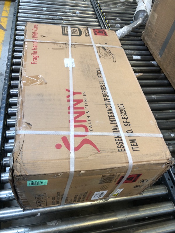 Photo 1 of Sunny Health & Fitness Essentials Series Smart Elliptical Trainer with Exclusive SunnyFit® App Enhanced Bluetooth Connectivity - SF-E322002