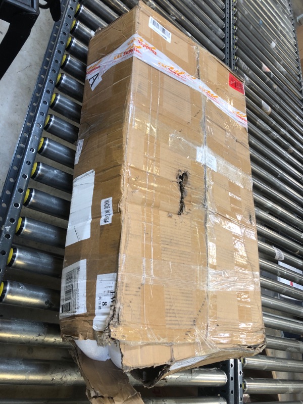 Photo 1 of Quzzil 6 Tier Christmas Tree Display Stand Shelf, 5.9 ft Christmas Village Display Wooden Ladder Bookshelf Storage Shelving Bookcase with Snow Blanket for Home Bedroom Living Room Office