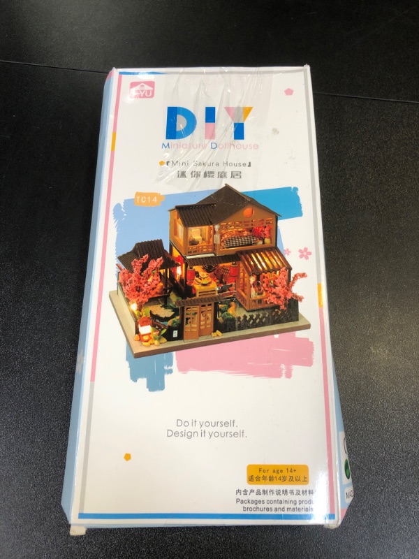 Photo 1 of DIY Miniature House Kit, DIY Dollhouse Kit for Adults to Build, Mini House Kit with LED, Mayberry Street Miniatures, Ideal Gifts for Birthday,Christmas(Japanese Garden House)