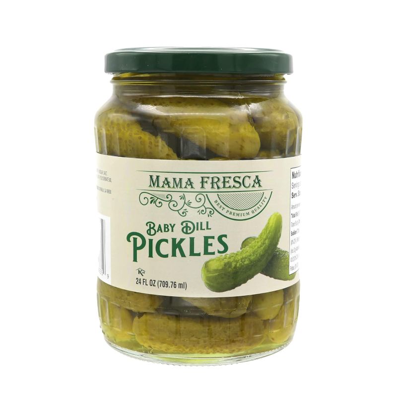 Photo 1 of 
Mama Fresca Baby Dill Pickles 24 fl oz Jar (Pack of 6)