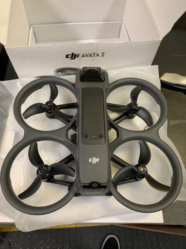 Photo 3 of DJI Avata 2 Fly More Combo (1 Battery), FPV Drones with Camera for Adults 4K, Immersive Experience, Built-in Propeller Guard, Easy Flip/Roll, FAA Remote ID Compliant, POV Content Drone, Black