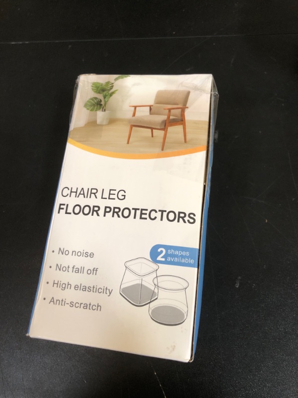 Photo 1 of 32 Pcs Chair Leg Protectors for Hardwood Floors