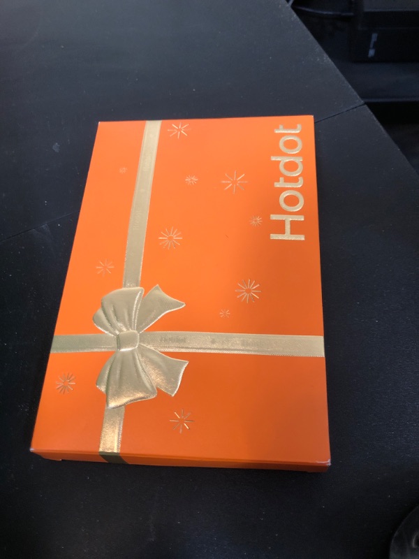 Photo 1 of Hotdot AI Hand Warmers Rechargeable with Gift Box, 2 Pack Portable Electric Hand Warmer with LED Display Battery and Temperature, Fast Heating, for Men, Women, Hunting Camping Black