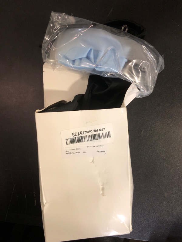 Photo 1 of Saysurey 2 Set Aviation Flight Training Glasses Adjustable View Limiting Goggles Device, Tag Light Gun Signal(Clear, Black)