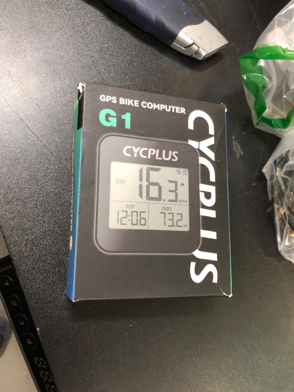 Photo 2 of CYCPLUS Bike Computer GPS Wireless Bicycle Speedometer and Odometer Waterproof Cycling Computer