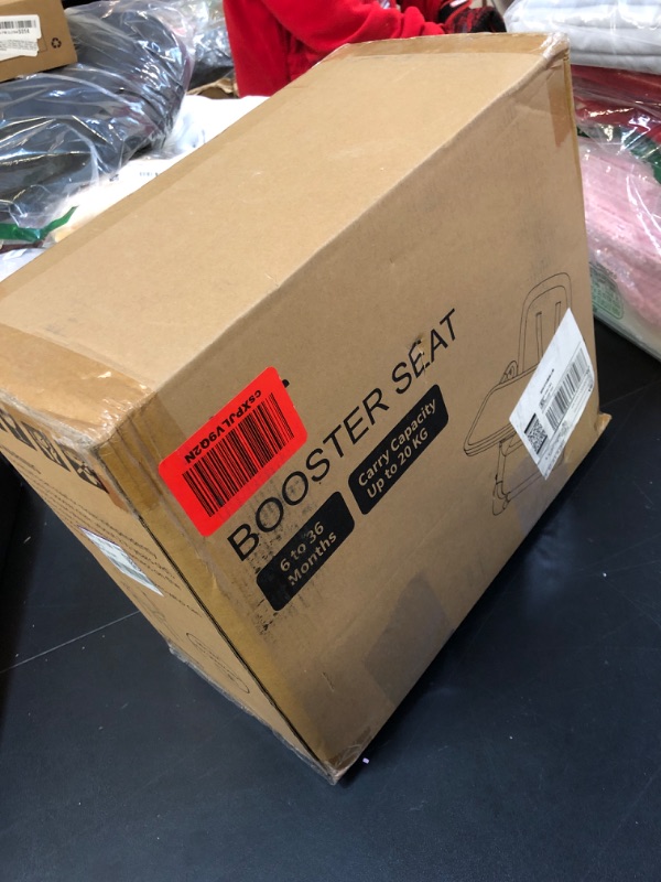 Photo 2 of **SOLD FOR PARTS**
Bear Booster Seat for Kitchen Chairs, Portable High Chair for Babies 6–36 Months, Adjustable 3-Level Foldable Booster with Removable Tray, Full-Steel Design for Indoor, Outdoor, Camping, and Travel