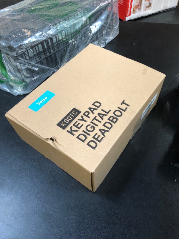 Photo 1 of Veise Keyless Entry Door Lock with 2 Door Knobs - Keypad Door Lock with Handle, Front Door Lock Set, Electronic Keypad Deadbolt Smart Lock, Auto Lock, Easy Installation, Matte Black