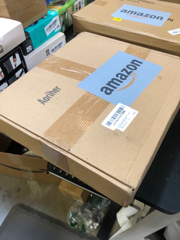 Photo 1 of 5 Ft Pre- Pop Up Christmas Tinsel Tree Collapsible Pencil Tree with String Light Reflective Colorful Sequins Artificial Xmas Slim Tree Home Holiday Party Fireplace Outdoor Decor(Red)