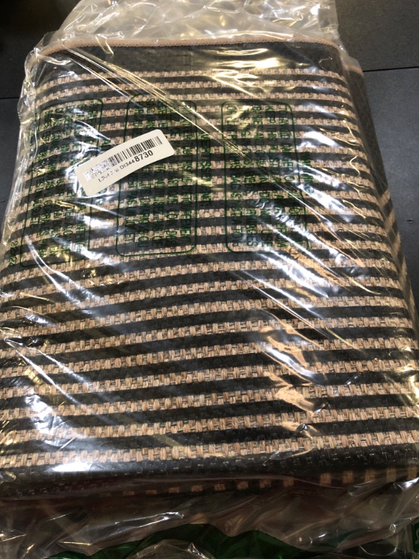 Lahome Modern Rainbow Hallway Runner Rug, 2x6 Easy Jute Rugs for ...