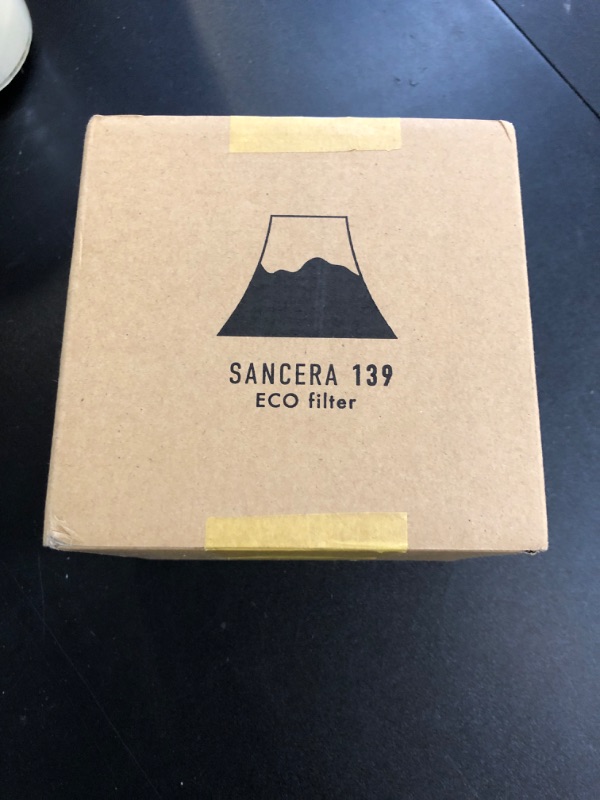 Photo 1 of Ceramic Reusable Coffee Filter Dripper Paperless Sustinable Mt. Fuji Made in Japan (Blue)