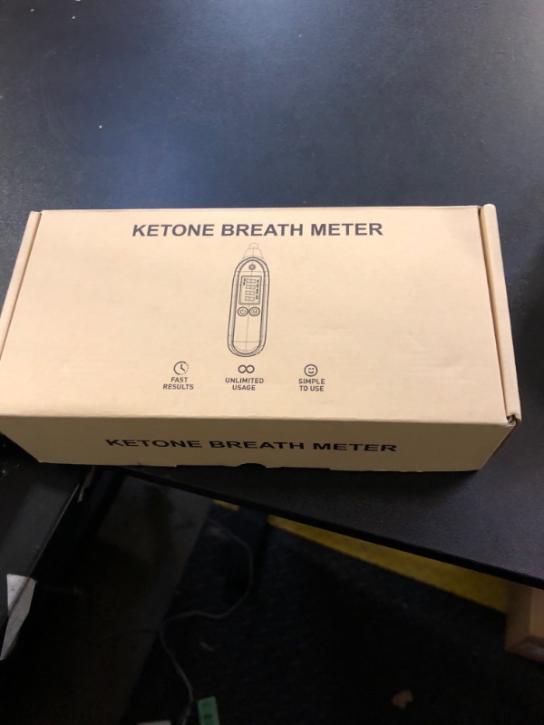 Photo 1 of Portable Ketone Meter, Professional Digital Ketone Breath Analyzer Tracing Ketosis Status with 10 Mouthpieces for Personal Use