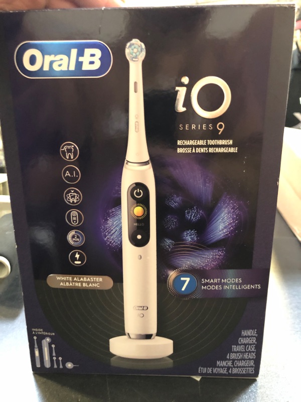 Photo 2 of Oral-B iO Series 9 Electric Toothbrush With 4 Brush Heads