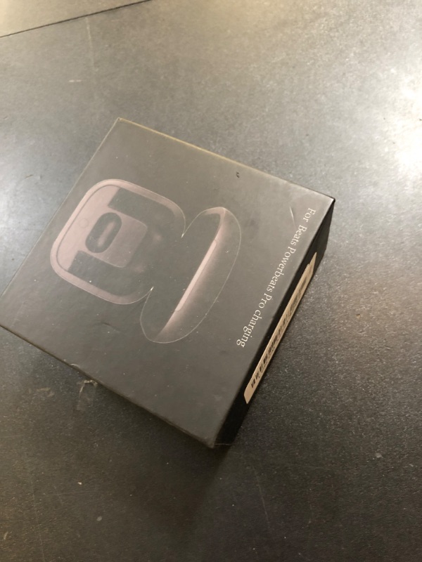 Photo 1 of Charging Case Replacement Compatible with Powerbeats Pro with Bluetooth Pairing Sync Button and 700mAh Built-in Battery (Not Include Power Beats Earbuds) Black