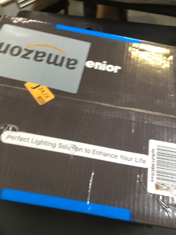 Photo 1 of Ensenior 12 Pack 6 Inch LED Recessed Ceiling Light, Dimmable, 3000K Warm White, 1050LM 12W 120V, High Brightness Canless Wafer Downlight - ETL&FCC&IC