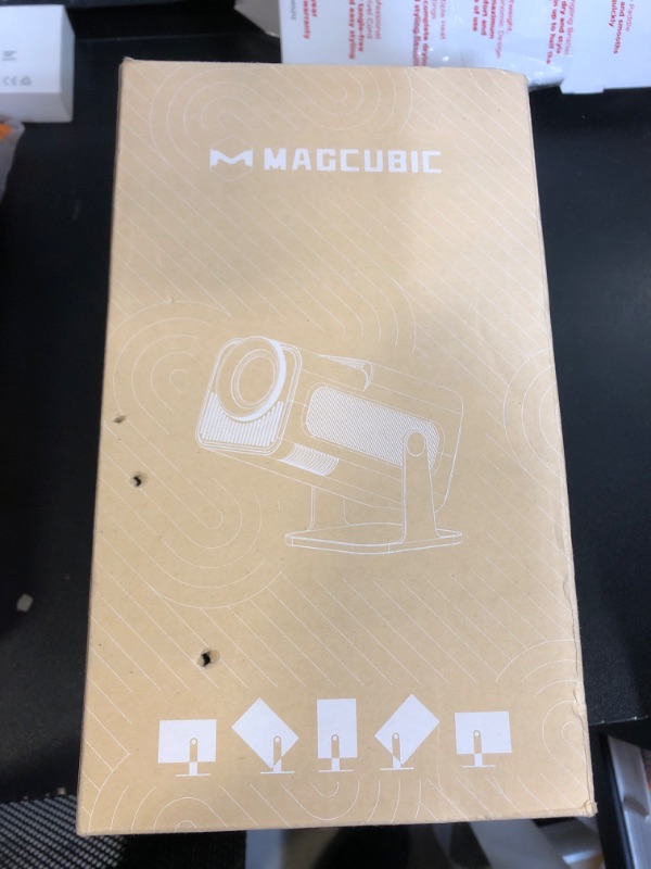 Photo 1 of Mini Projector, Magcubic HY320 Native 1080P Wired Bluetooth Projector, Auto Keystone Portable Video Projector, Home Movie Projector, 180 Degree Flip, Synchronize Smartphone by USB for Entertainmentt