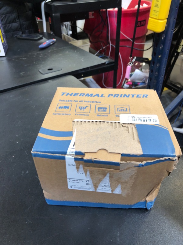 Photo 1 of NetumScan 80mm POS Receipt Printer 300mm/s USB Thermal Receipt Printer with Auto Cutter Cash Drawer, USB Ethernet Interface, Support Windows/Mac/Linux, Restaurant Kitchen Printer for ESC/POS