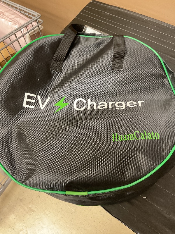 Photo 1 of Tesla Model Y/3/S/X Portable EV Charger Level 2, 32Amp, 90-260V, 7KW, Charging Cable with NEMA 10-30 Male Plug Home Charging, Ev Charge Station Charge Gun, with Cable and Connector
