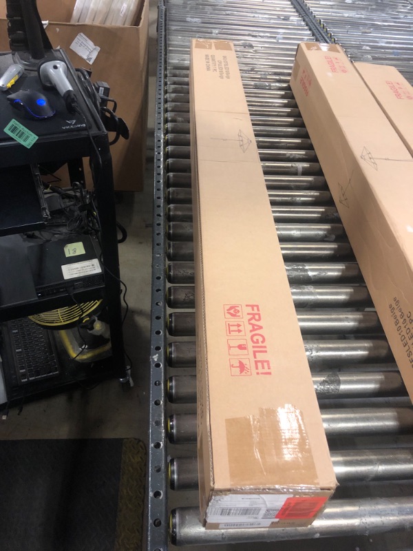 Photo 1 of FLAME&SHADE 10 ft Solar Powered Outdoor Market Patio Table Umbrella with LED Lights and Tilt, Beige