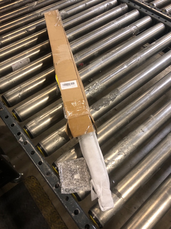 Photo 1 of Drettyer Shower Arm with Flange 24 Inches Ceiling Mount Square Straight Extender Extension Pipe Replacement, Extra Long Shower Arm For Fixed Rain Shower Head or High Ceiling, Brushed Nickel