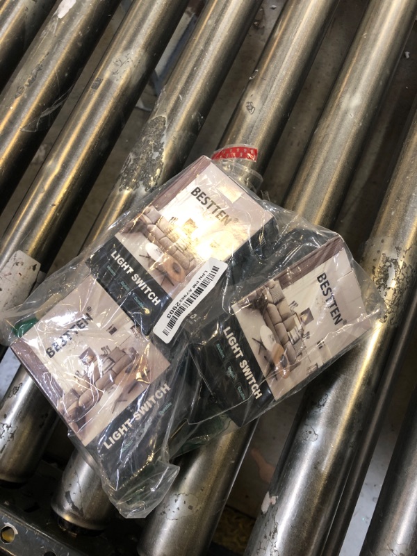 Photo 1 of BESTTEN 5 Pack Digital Dimmer Switch with LED Indicator, Single Pole or 3-Way, for Dimmable LED Lights, CFL, Incandescent, Halogen Bulbs, Screwless Wall Plate Included, UL Listed, White