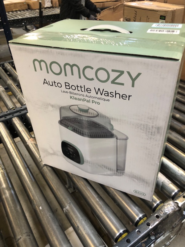 Photo 3 of Momcozy KleanPal Pro Baby Bottle Washer - Sterilizer & Dryer Combo for Easy Cleaning - Bottle Washer Machine for All Bottles, Pump Parts & Baby Item Care - Save Time & Effort