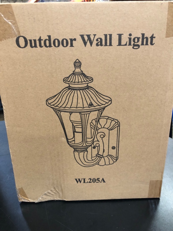 Photo 2 of 15.6" Outdoor Wall Lighting Fixture, Exterior Wall Lantern Sconce, Waterproof Outdoor Porch Light Wall Mount for House Garage Doorway, 1-Pack1032547993
LPNO275620198
