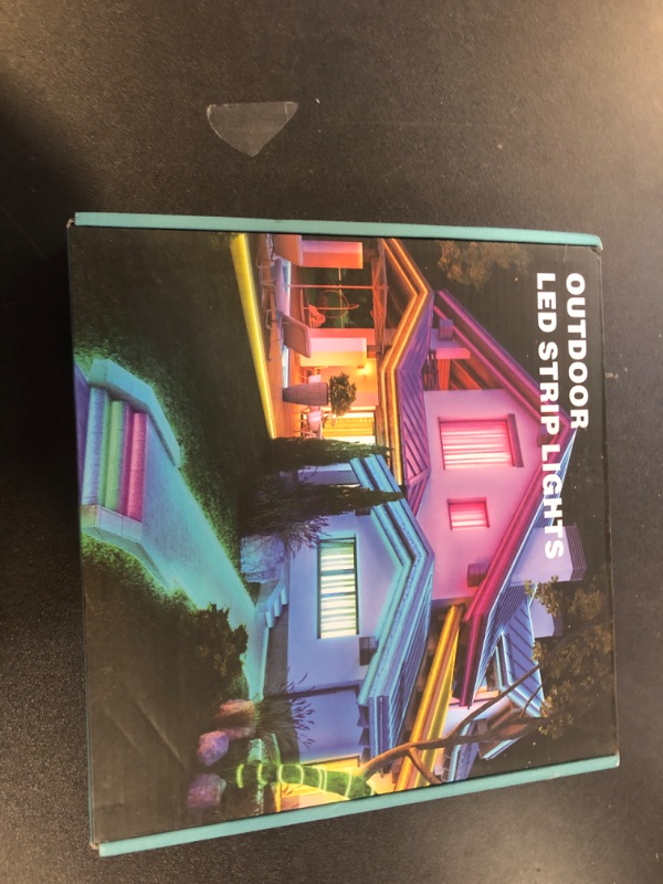 Photo 1 of AILBTON 60ft Outdoor LED Strip Lights Waterproof,IP68 Outside Led Light Strips Waterproof with Bluetooth App Remote Control,Music Sync RGB Exterior Led Rope Lights,for Balcony,Deck,Roof,Garden,Pool