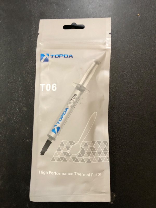 Photo 1 of Corsair TM30 Performance Thermal Paste | Ultra-Low Thermal Impedance CPU/GPU | 3 Grams|w/applicator, silver for Desktop