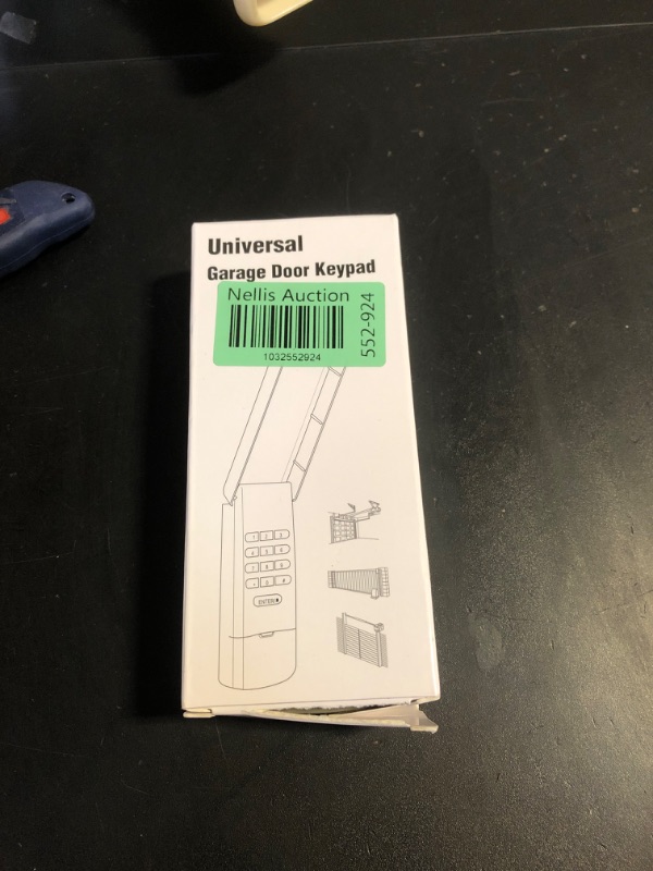 Photo 1 of Universal Garage Door Opener Keypad Wireless Keypad Keyless Entry Compatible with LiftMaster Chamberlain Craftsman Genie Overhead Linear Wayne Dalton Garage Door Opener Remote Learn Button Dip Switch