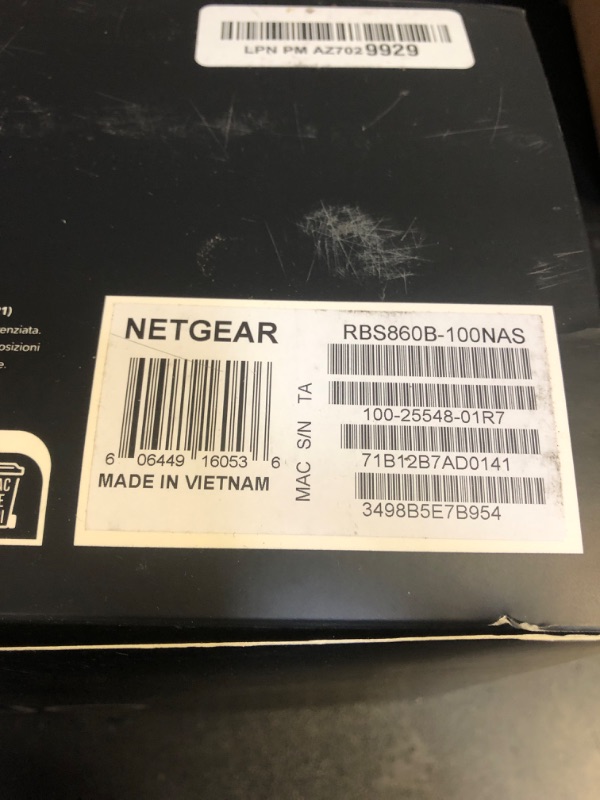 Photo 3 of NETGEAR Orbi Tri-Band WiFi 6 Mesh Add-on Satellite (RBS860B) - Works with Orbi RBK863SB - Adds Coverage up to 2,700 sq. ft. - AX6000 (6Gbps) - Black