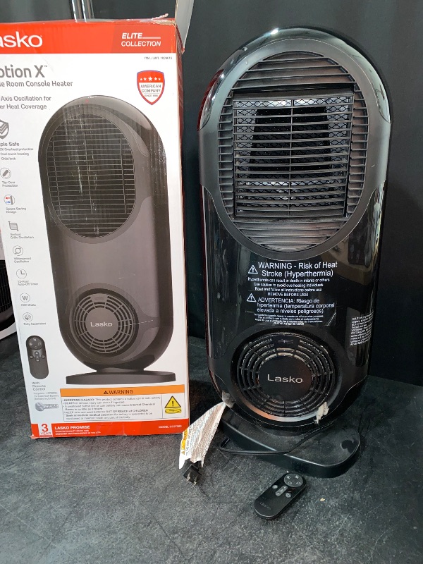 Photo 2 of Lasko Motion X Whole Room Heater with Remote
