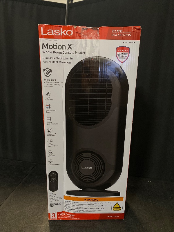 Photo 1 of COSTCO Lasko Motion X Whole Room Heater with Remote
