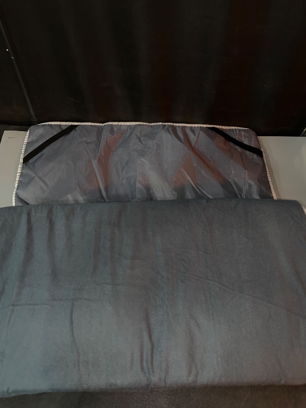 Photo 1 of REDCAMP Cot Pads for Camping, Soft Comfortable Cotton Sleeping Cot Mattress Pad 75 x 29 x 1.0 inches, Grey
