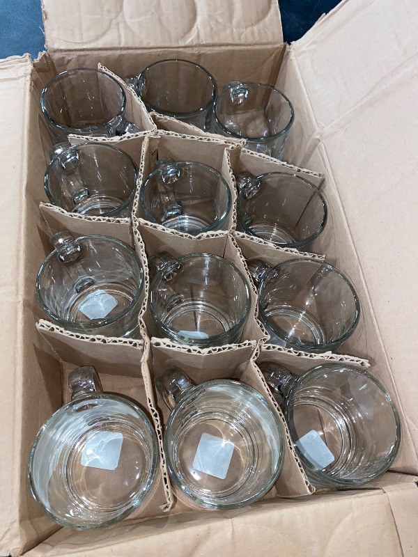 Photo 1 of Libbey Robusta Glass Mugs, Set of 12
