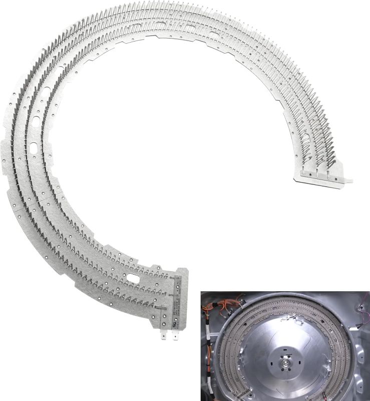 Photo 1 of WE11M10001 Dryer Heating Element Replacement ?OEM ?Parts Compatible with Most GE Dryer Laundry MICA Heater Replace 17380082,WE11M10001 ETC
