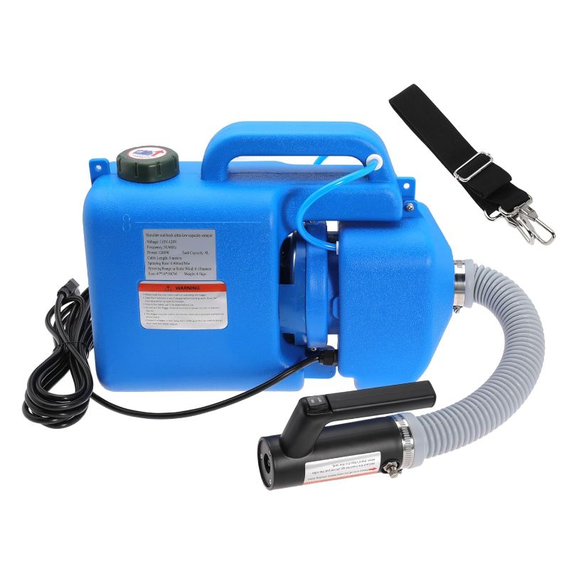 Photo 1 of 8L (2 Gallon) ULV Fogger Machine Electric Fogger Portable Adjustable Flow Rate Atomizer Sprayer Mist Cold foggers Suitable for Indoor and Outdoor Public
