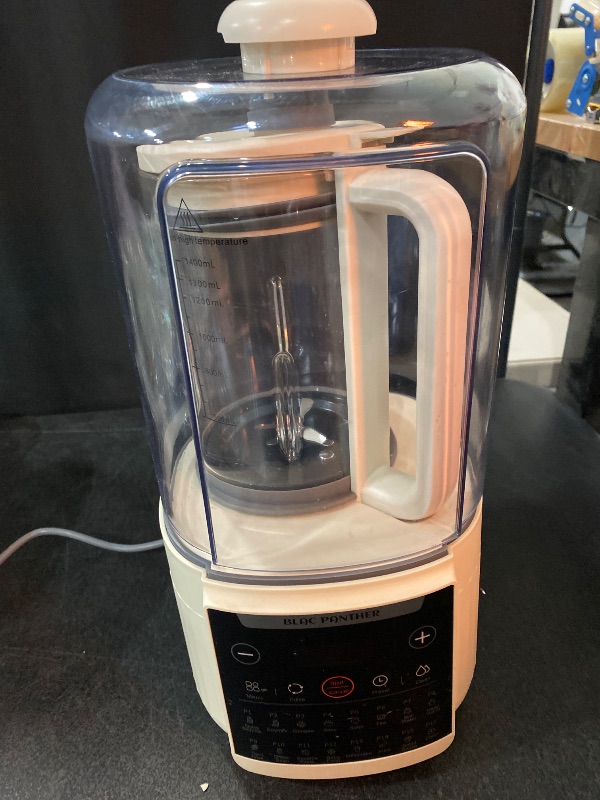 Photo 2 of 16-in-1 Blender & Nut Milk Maker, 50oz – Soy/Oat Milk, Plant-Based Milk, Milkshake, Soup Maker. 8 High-Speed Blades, Ultra-Quiet Noise Canceling, Auto Timer, Heat Insulation.
