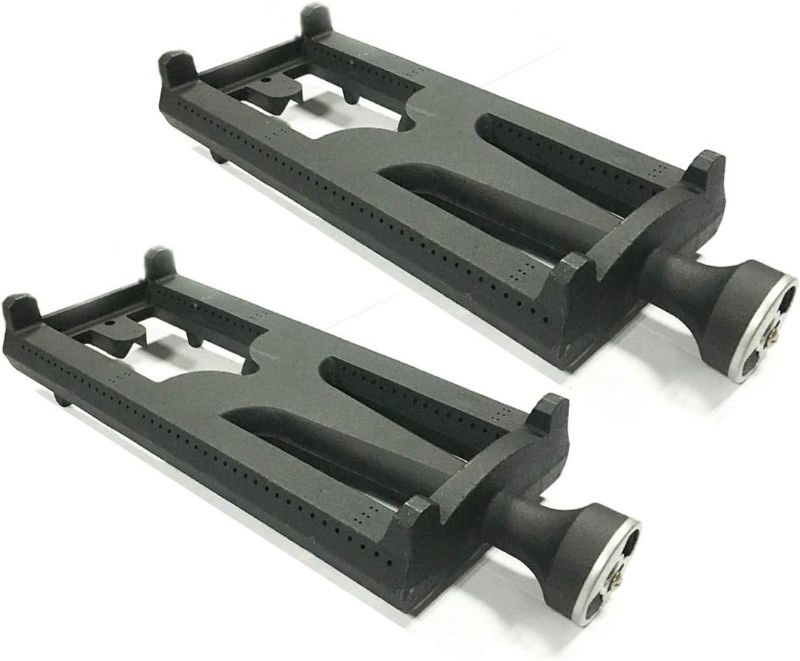 Photo 1 of Bbqzone Lynx Burner Replacement, 2-Pack Cast Iron Burner Replacement for Select DCS and Lynx Gas Grill Models
