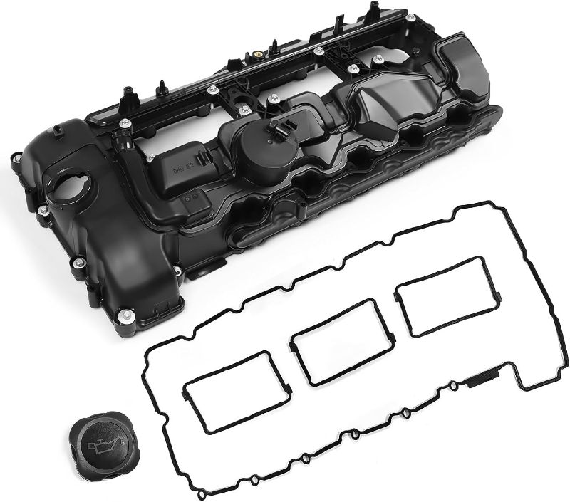 Photo 1 of Engine Valve Cover Kit Compatible with M3 M4 M2 2015-2020 for S55 3.0L L6 Engine 11127846359
