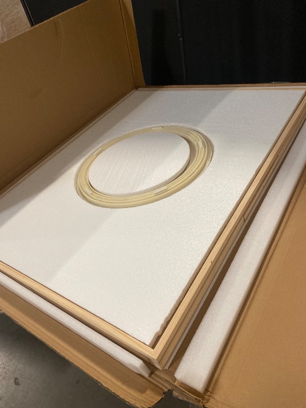 Photo 1 of AYCXTZ 1500 Piece Wooden Puzzle Table can be rotated, with 6 Drawers and Cover, 34”x 26”Lazy Susan Rotating Puzzle Table, Portable Adults Puzzle Board