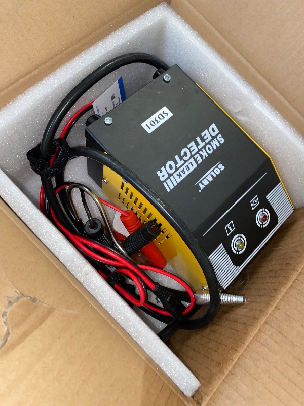 Photo 1 of Solary Automotive Smoke Machine Leak Detector - 12V DC EVAP Vacuum Diagnostic Tester for Pipe System
