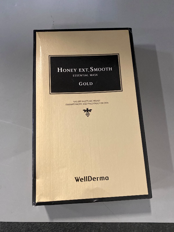 Photo 1 of WellDerma Honey Ext. Smooth Gold Essential Mask 25ml 10Pc